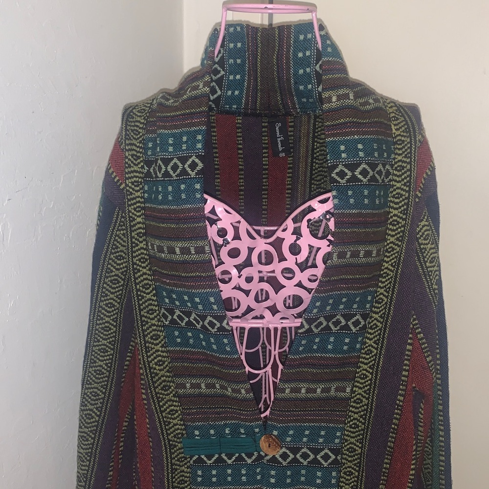 Sacred Threads Women's Bohemian Tapestry Jacket - One Size